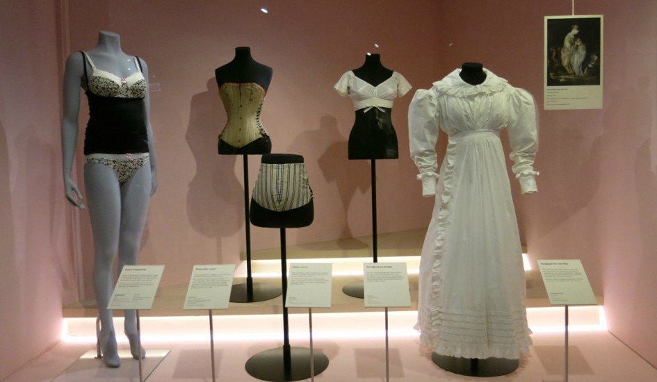 Hotmilk features at V & A's Undressed exhibition - Hotmilk Lingerie