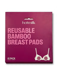 Reusable Nursing Pads 8 Pack - Front View - Eco Leakproof Breastfeeding Pads - Hotmilk Lingerie