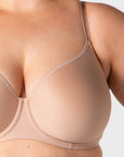 Effortless Sculpt T-shirt Bra - Cashmere - Hotmilk Lingerie