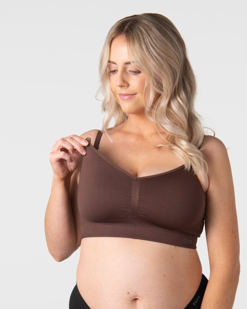 My Necessity 2.0 FlexFit Nursing Bra - Chocolate Busty - Hotmilk Lingerie