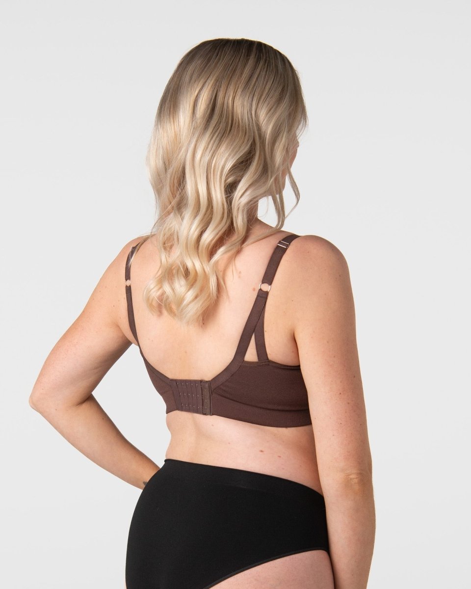My Necessity 2.0 FlexFit Nursing Bra - Chocolate Busty - Hotmilk Lingerie
