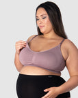 HOTMILK UK MY NECESSITY TWILIGHT MULTIFIT FULL CUP - WIREFREE MATERNITY AND NURSING BRA