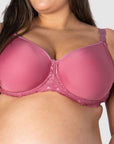 HOTMILK UK OBSESSION ROSE CONTOUR NURSING MATERNITY BRA - FLEXI UNDERWIRE