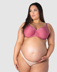 HOTMILK UK OBSESSION ROSE CONTOUR NURSING MATERNITY BRA - FLEXI UNDERWIRE