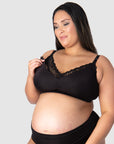 Hotmilk Maternity Lingerie UK Serenity Bamboo Black