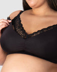 Hotmilk Maternity Lingerie UK Serenity Bamboo Black