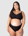 Hotmilk Maternity Lingerie UK Serenity Bamboo Black