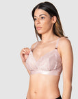 WARRIOR SOFT CUP BLUSH MULTIFIT NURSING BRA - WIREFREE