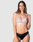 WARRIOR SOFT CUP BLUSH MULTIFIT NURSING BRA - WIREFREE