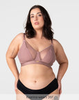 Flawless Full Cup Plunge Nursing Bra - Rose Dust - Hotmilk Lingerie