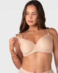 Forever New T-Shirt Nursing Bra - Frappe - Hotmilk Lingerie