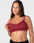 My Necessity FlexFit Nursing Bra - Cherry - Hotmilk Lingerie