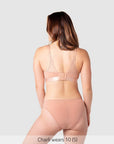 Warrior 2.0 Bikini Brief Bronze - Back View - Maternity & Postpartum Bikini Underwear - Hotmilk Lingerie