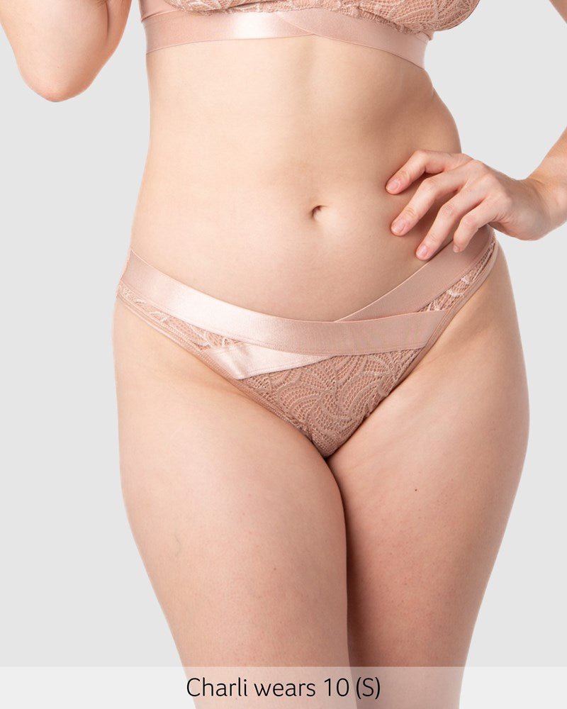 Warrior 2.0 Bikini Brief - Bronze - Hotmilk Lingerie