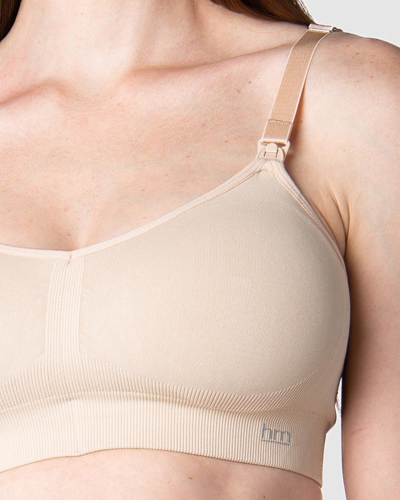 My Necessity Wirefree Nursing Bra - Frappe Busty - Hotmilk Lingerie