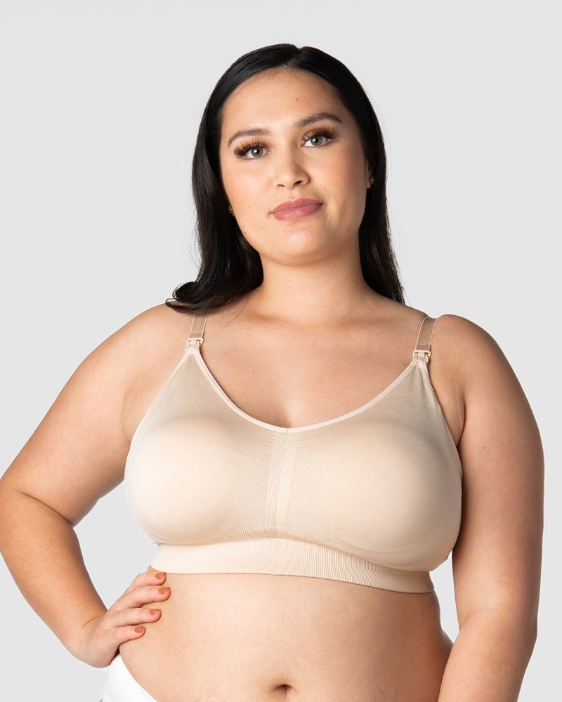 My Necessity Wirefree Nursing Bra - Frappe Busty - Hotmilk Lingerie