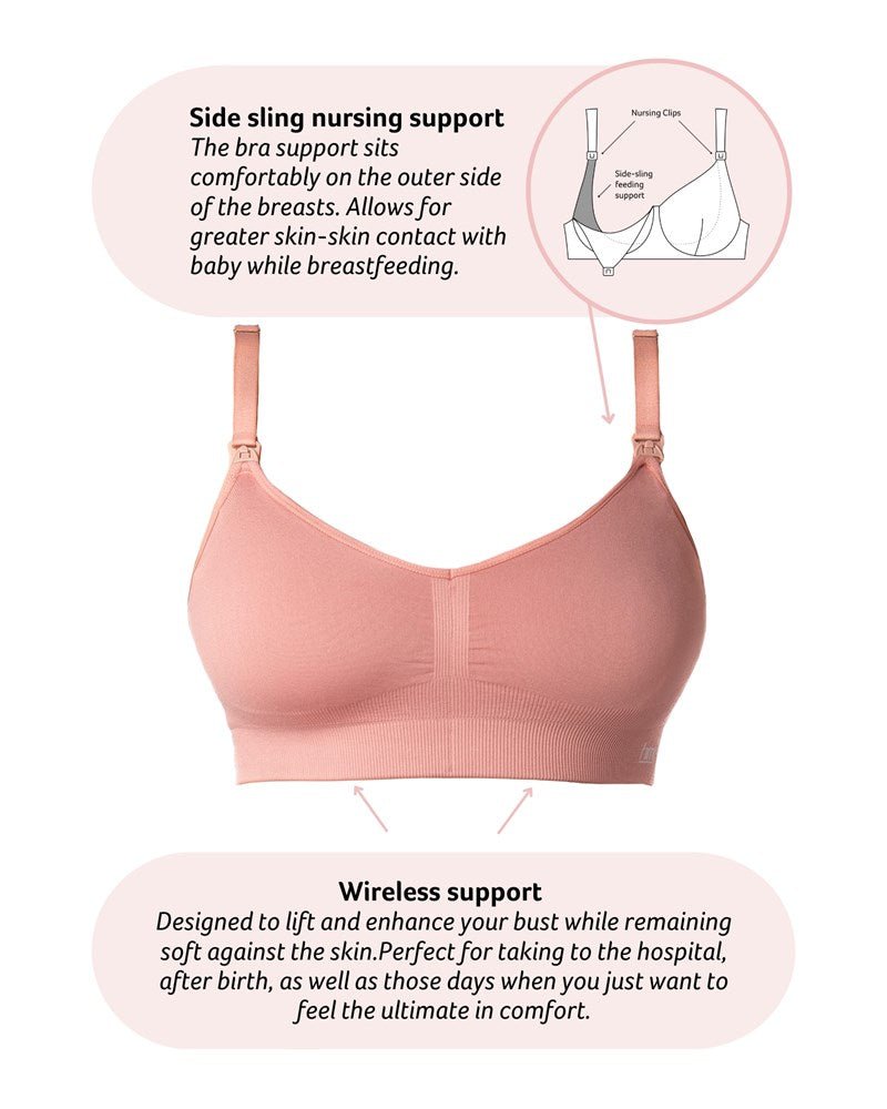My Necessity 2.0 FlexFit Nursing Bra - Sunrise Busty - Hotmilk Lingerie