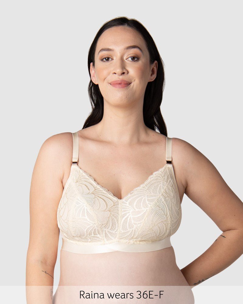 Warrior 2.0 FlexFit Nursing Bra - Ivory - Hotmilk Lingerie