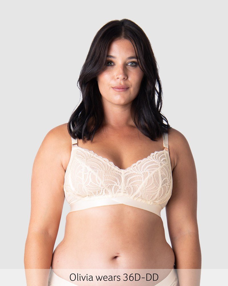 Warrior 2.0 FlexFit Nursing Bra - Ivory - Hotmilk Lingerie