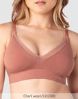 Caress FlexFit Nursing Bra Sienna - Crop View - Bamboo Maternity & Breastfeeding Bra - Hotmilk Lingerie