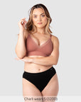 Caress FlexFit Nursing Bra Sienna - Full Length View - Eco Bamboo Maternity Nursing Bra - Hotmilk Lingerie