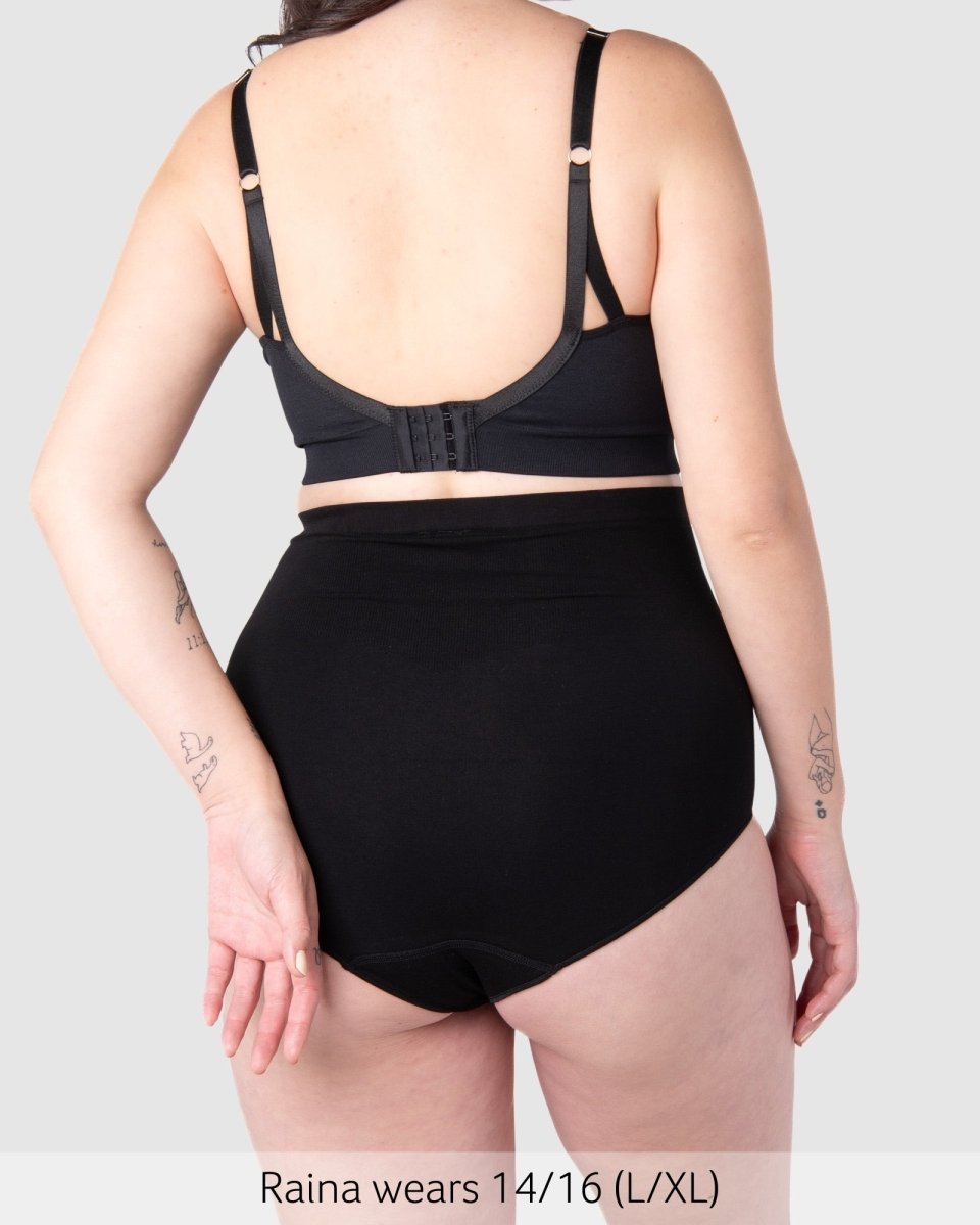 My Necessity Seamless Maternity Brief - Black - Hotmilk Lingerie