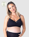 Hotmilk Maternity Lingerie UK Serenity Bamboo Black