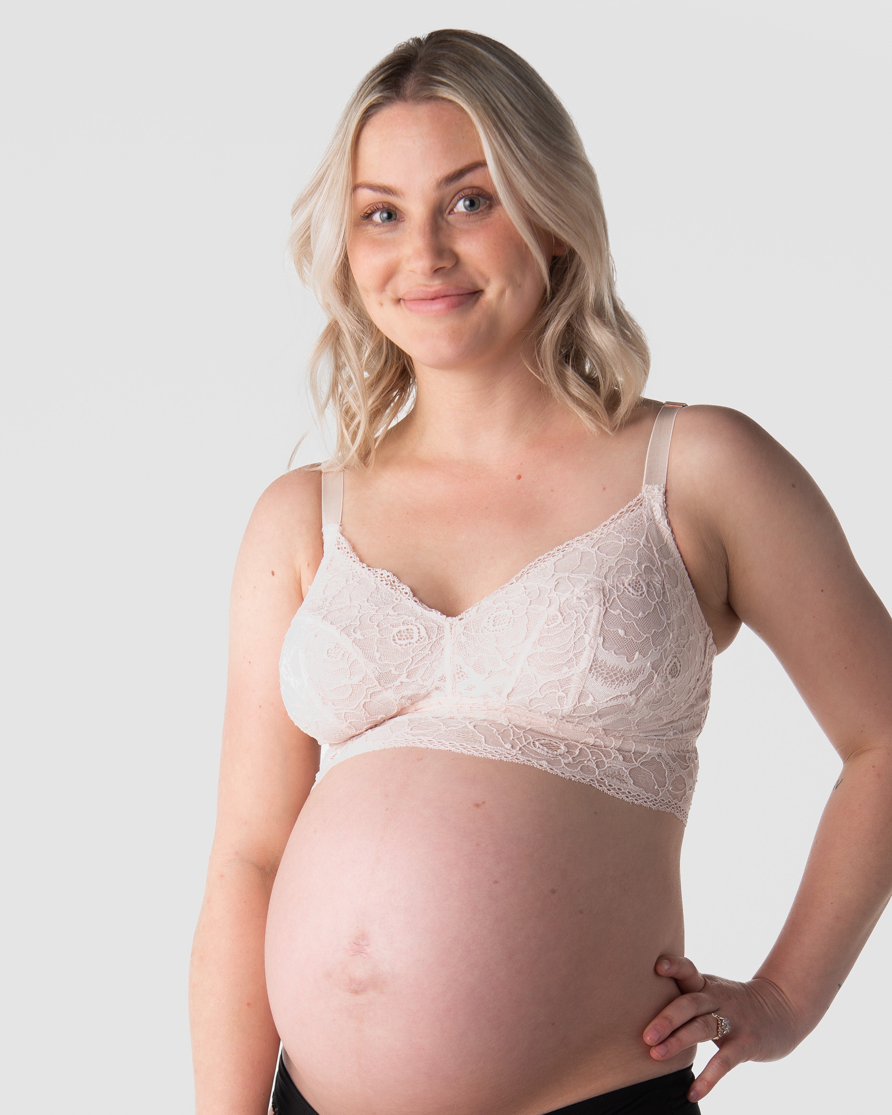 Underwear Maternity Nursing Bra Ladies Front Hasp Buckle Button