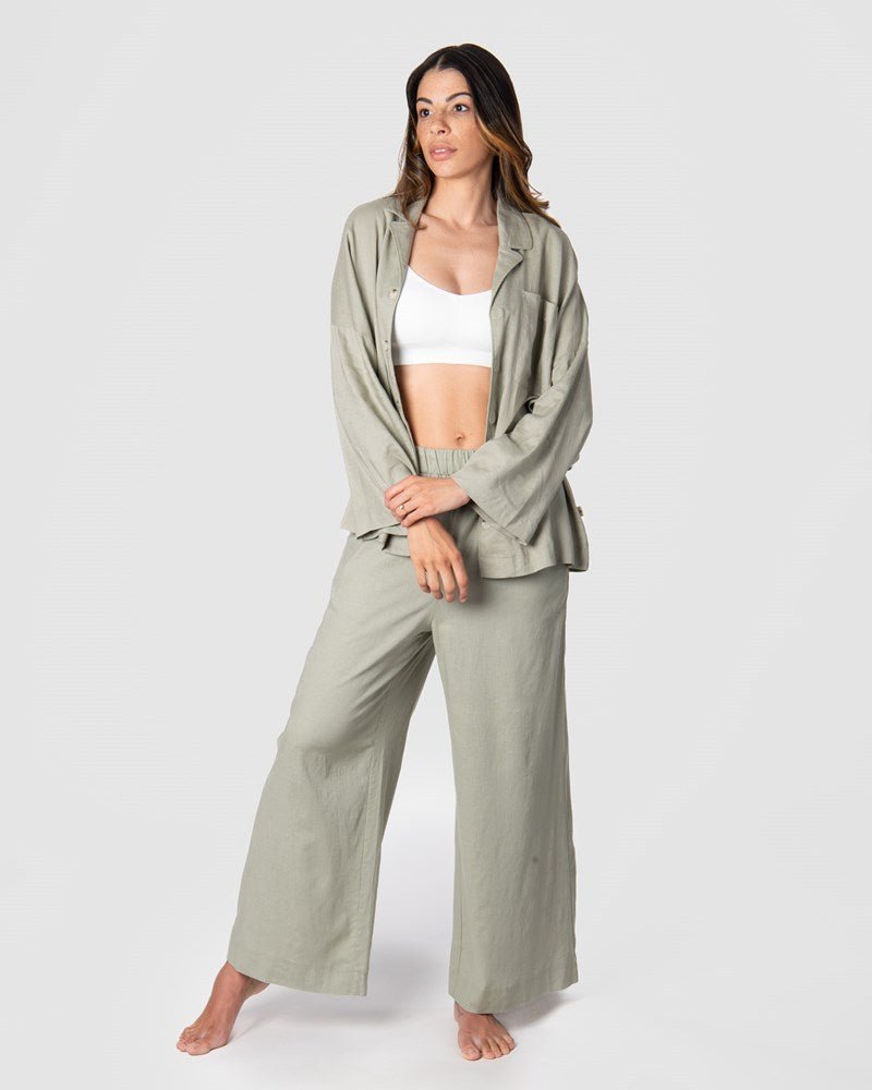 Lounge Top Sage - Hotmilk Lingerie