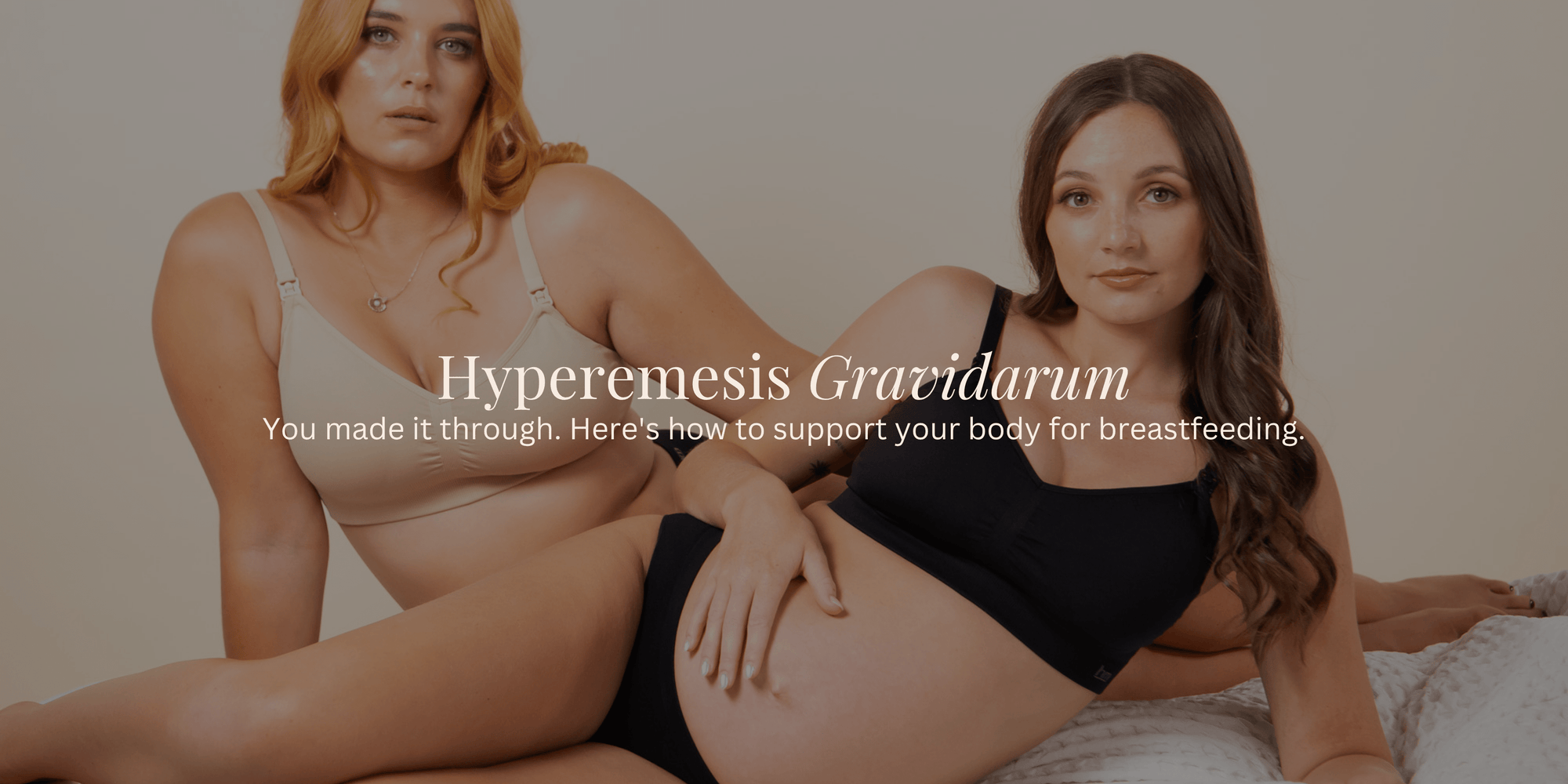 You made it through a pregnancy filled with morning sickness, here's how to support your body for breastfeeding. - Hotmilk Lingerie