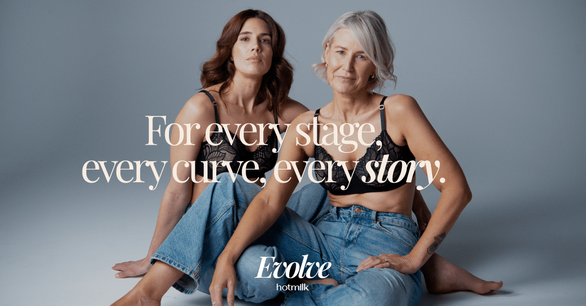 Why your post-breastfeeding body needs a new kind of bra. - Hotmilk Lingerie