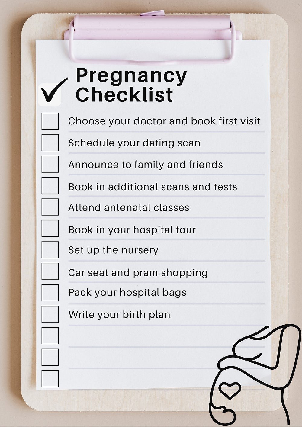 Top 4 Essential Tips for a Healthy Pregnancy | Hotmilk - Hotmilk Lingerie