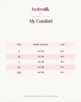 My Comfort FlexFit Bra - Black - Hotmilk Lingerie