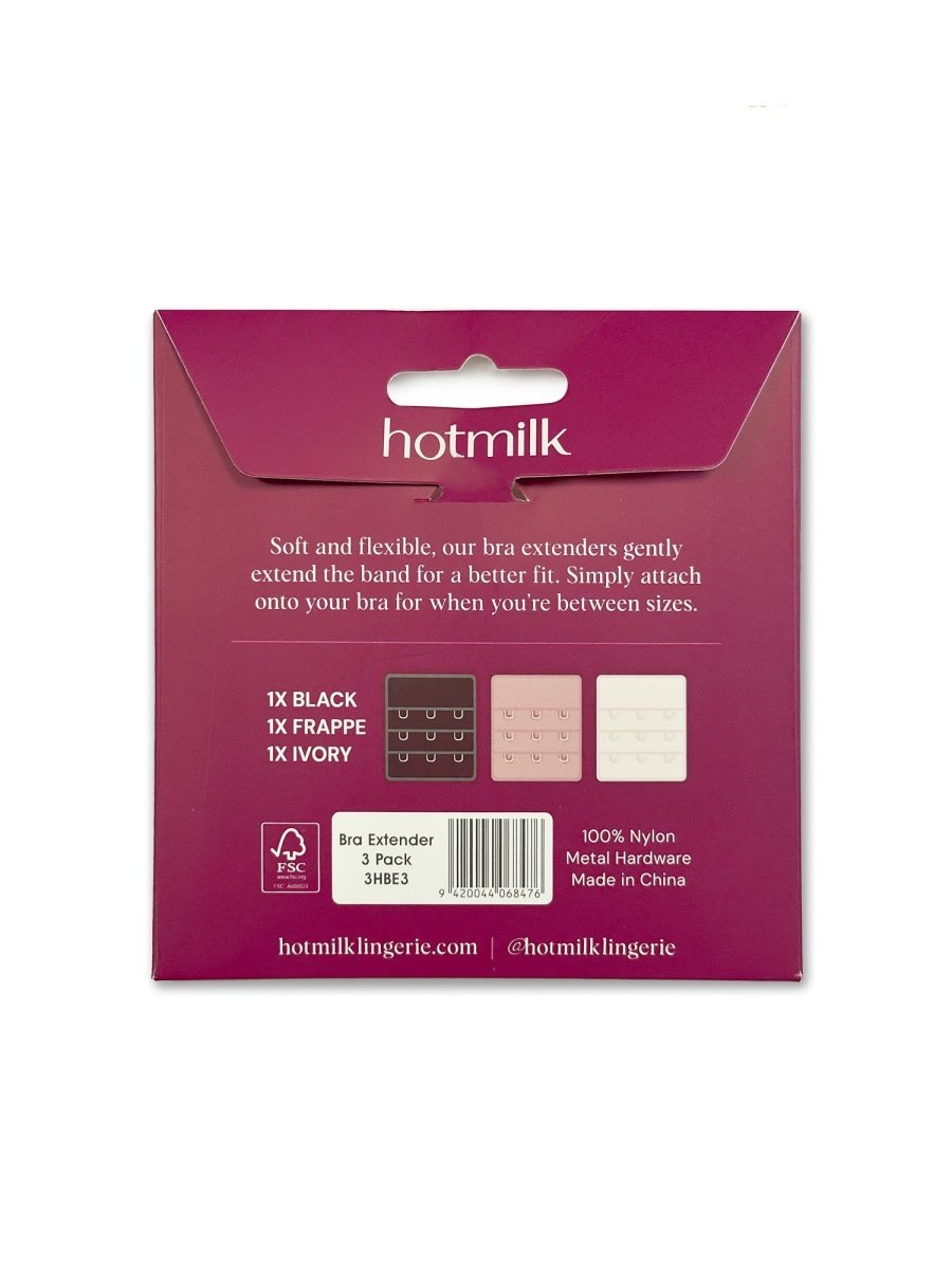Bra Extender - 3 Pack - Hotmilk Lingerie