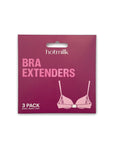 Bra Extender 3 Pack - Front View - Maternity & Nursing Bra Extenders for Growing Bust - Hotmilk Lingerie