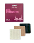 Bra Extender 3 Pack - Pack View - Maternity & Nursing Bra Extenders 3 Hook Sizes - Hotmilk Lingerie