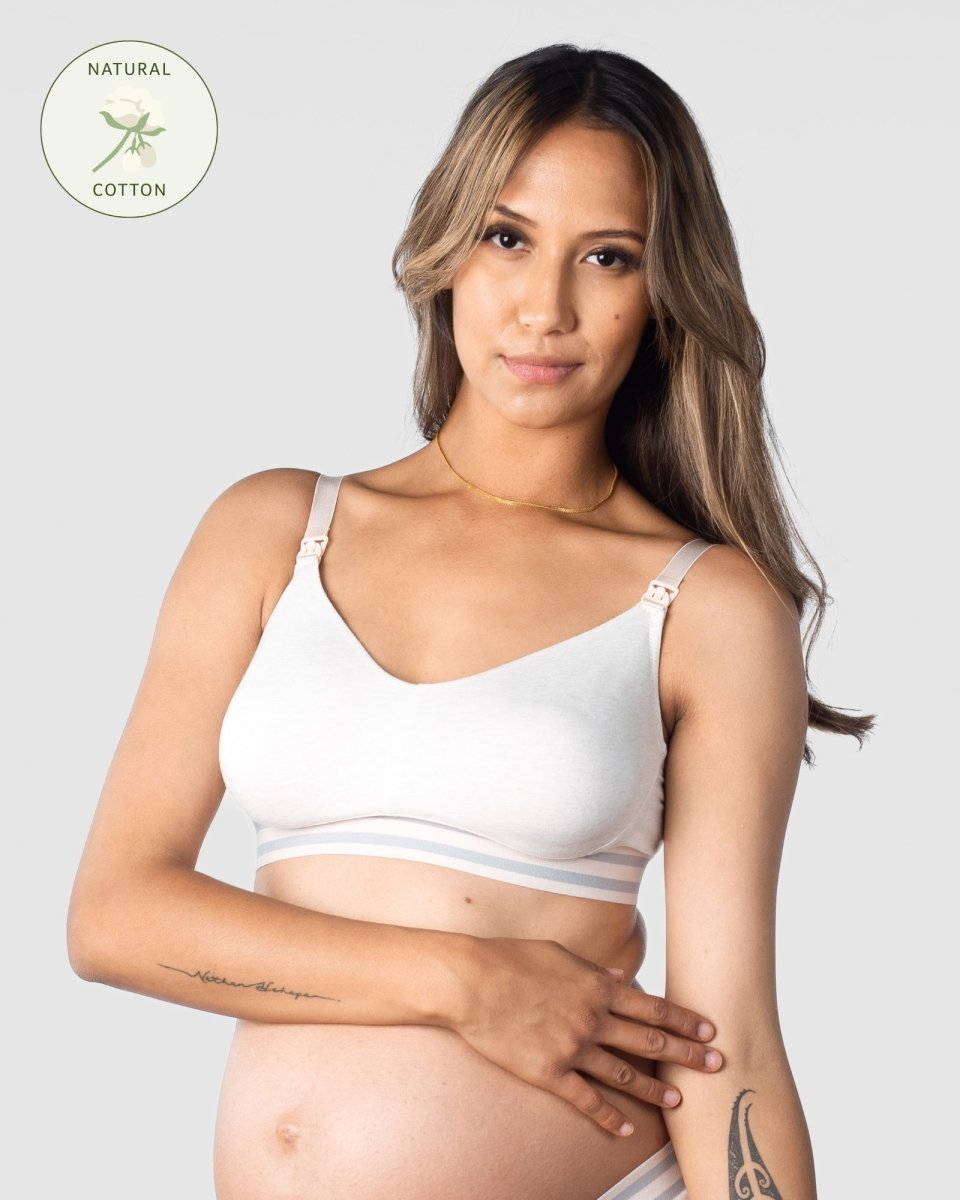 Elevate Cotton Shell Multifit Nursing Bra - Wirefree - Hotmilk Lingerie