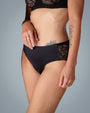 The Classic Vanishing Bikini Brief - Black - Hotmilk Lingerie