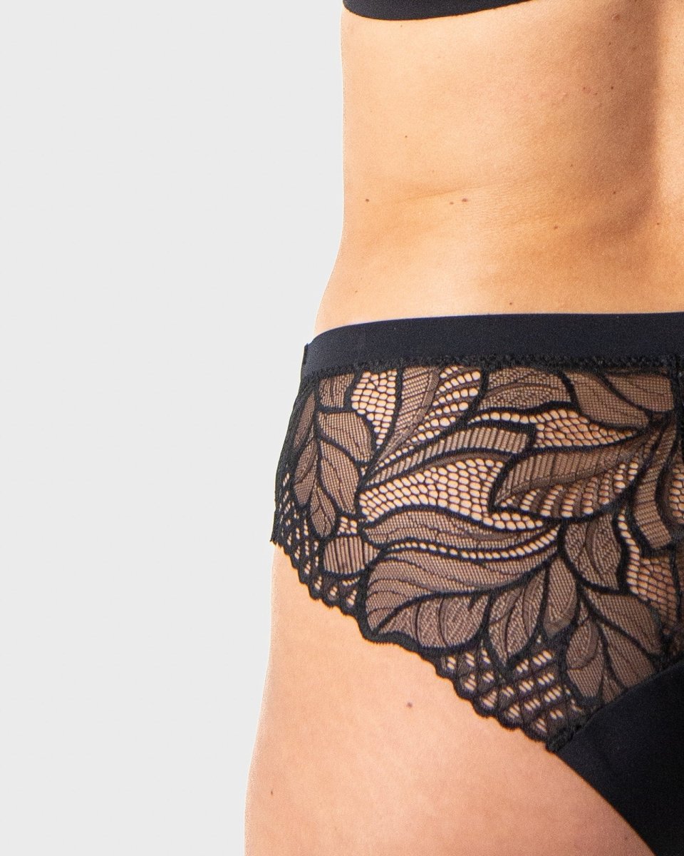 The Classic Vanishing Bikini Brief - Black - Hotmilk Lingerie