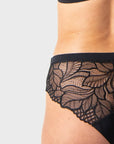 The Classic Vanishing Bikini Brief - Black - Hotmilk Lingerie