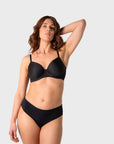 Effortless Sculpt T-shirt Bra - Black - Hotmilk Lingerie