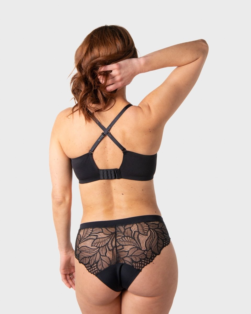 Effortless Sculpt T-shirt Bra - Black - Hotmilk Lingerie