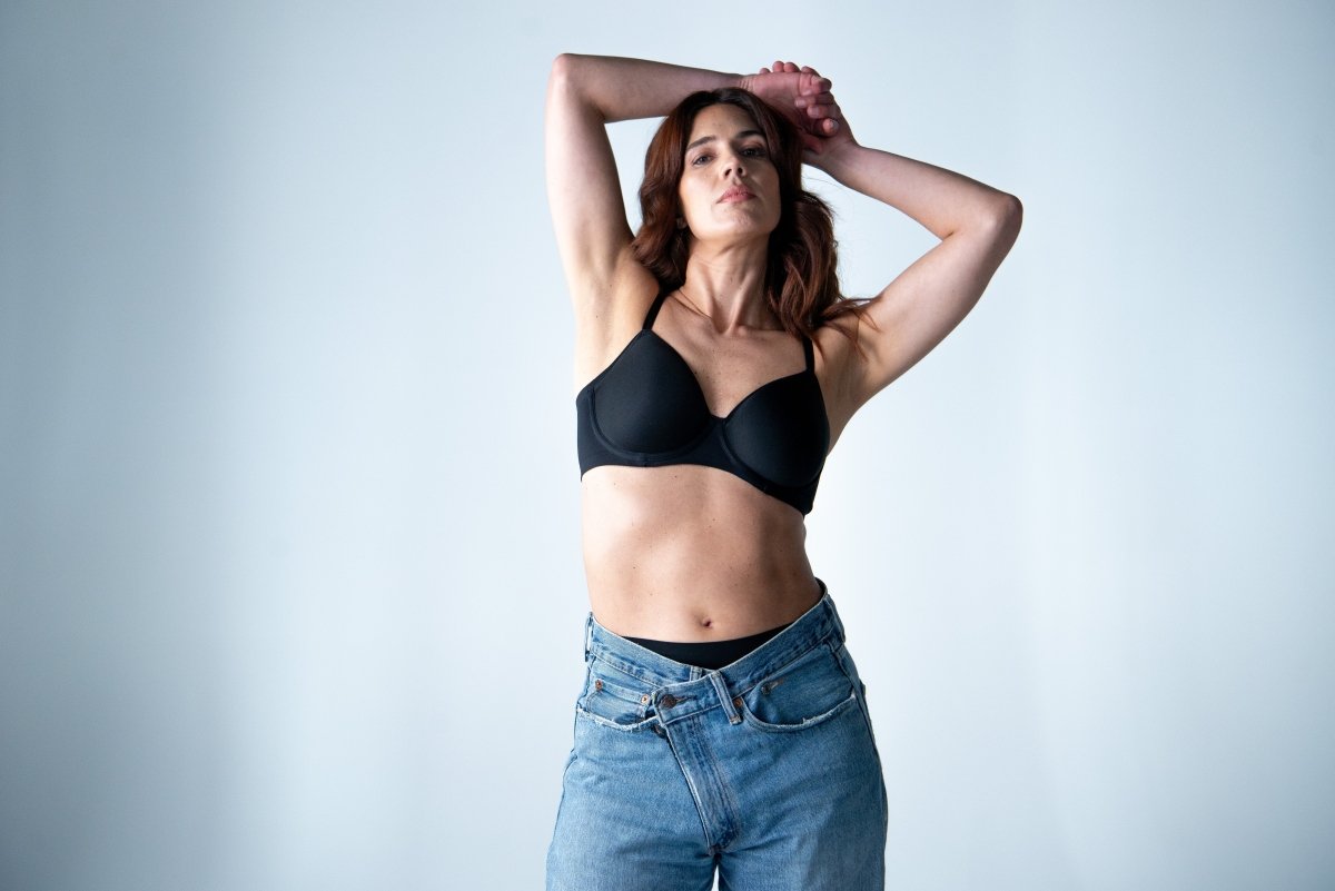 Effortless Sculpt T-shirt Bra - Black - Hotmilk Lingerie