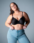 Effortless Sculpt T-shirt Bra - Black - Hotmilk Lingerie