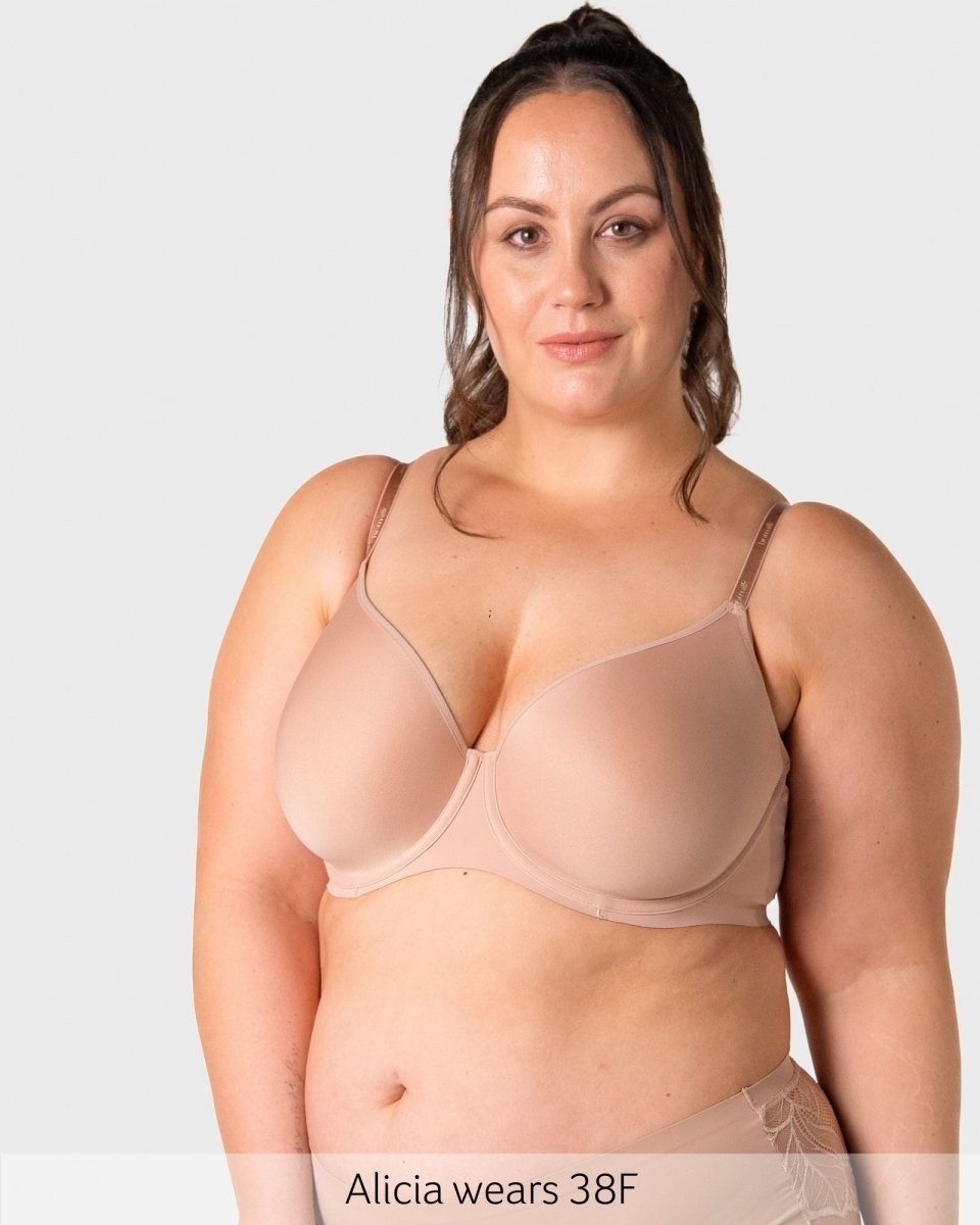 Effortless Sculpt T-shirt Bra - Cashmere - Hotmilk Lingerie