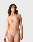 Effortless Sculpt T-shirt Bra - Cashmere - Hotmilk Lingerie
