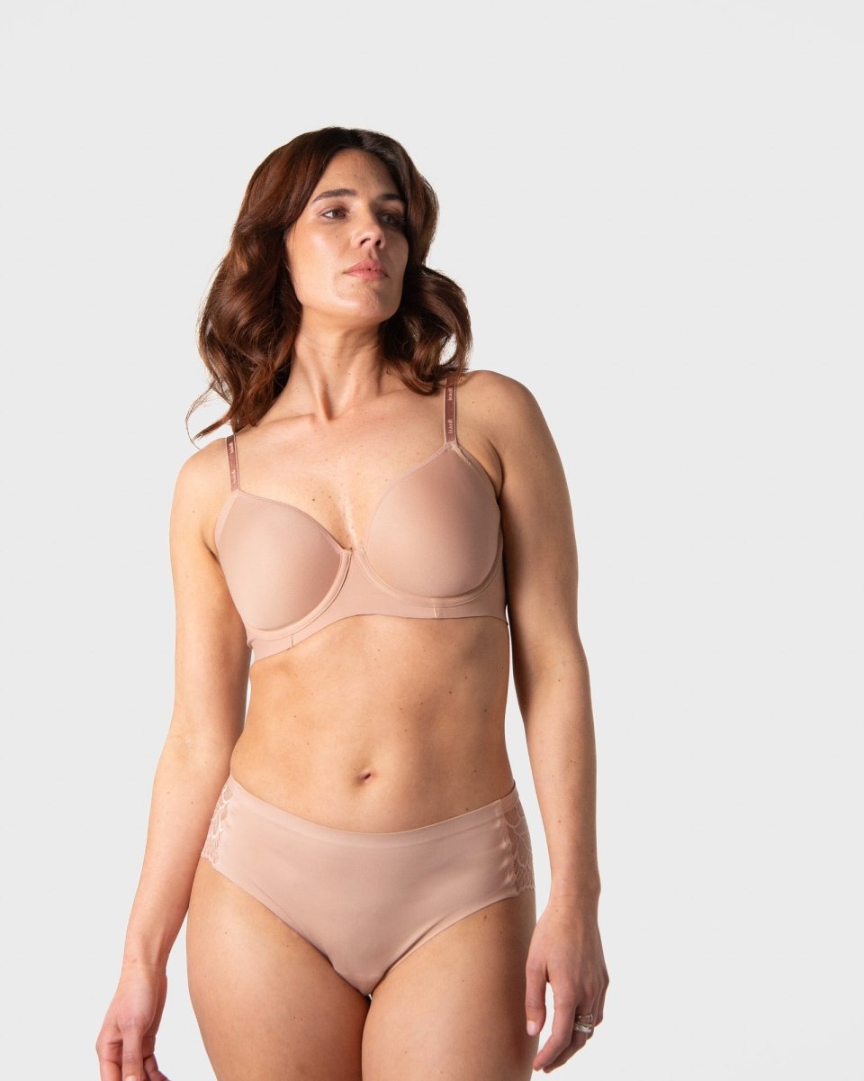 Effortless Sculpt T-shirt Bra - Cashmere - Hotmilk Lingerie