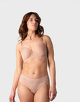 Effortless Sculpt T-shirt Bra - Cashmere - Hotmilk Lingerie