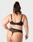 Luxe Wirefree Full Cup Bra - Black - Hotmilk Lingerie
