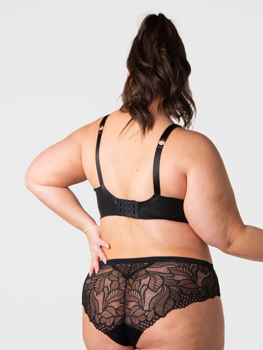 Refined Flexiwire Full Cup Bra - Black - Hotmilk Lingerie
